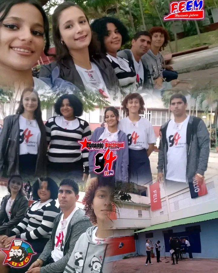 Listos los delegados avileños para iniciar el #ConsejoNacional  de la #FEEMdeCuba desde el Centro de Convenciones de la Universidad de Ciencias Médicas de la Habana, sede central del evento. #UJCiegodeÁvila #FEEMAvileña #UJCdeCuba