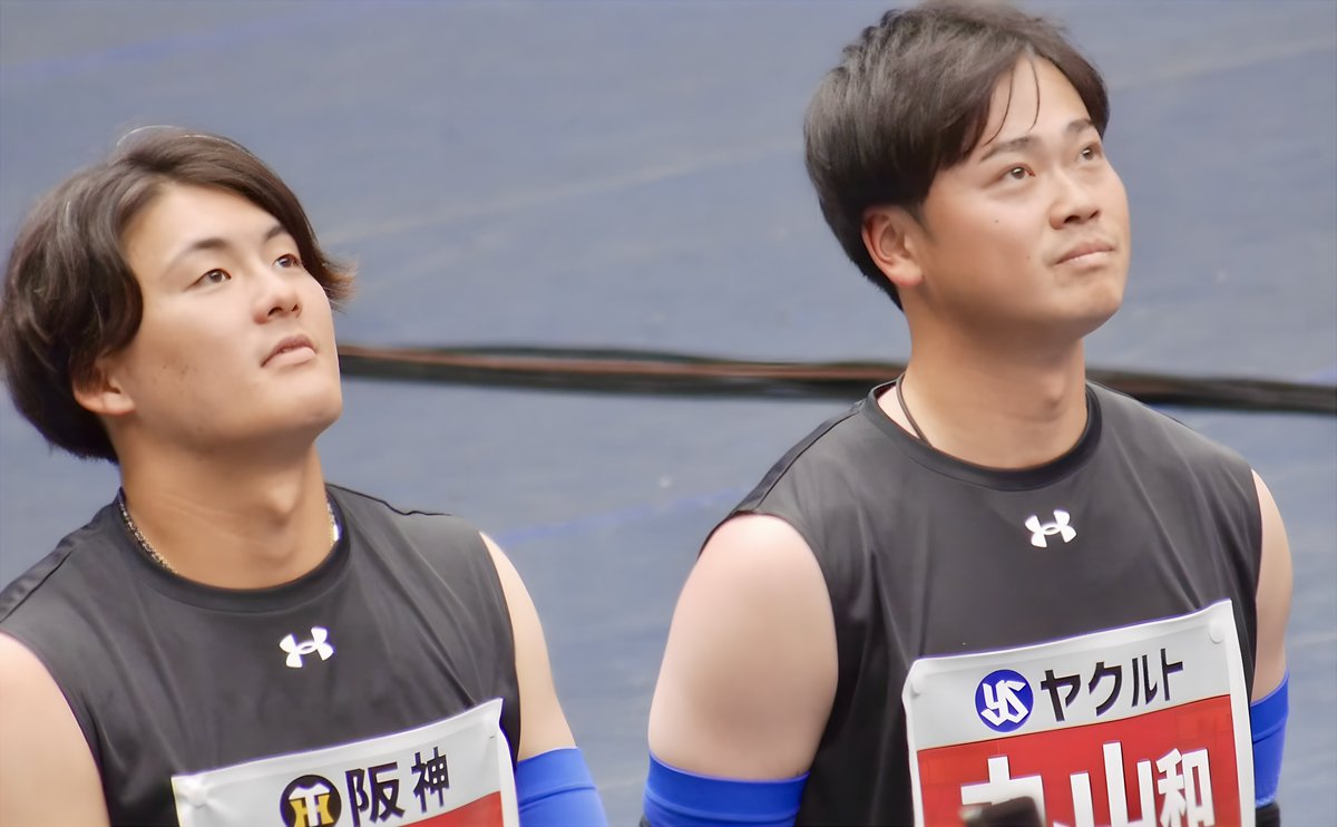 ri_1719's tweet image. 😐😐😐

😄😄😄
#前川右京 #丸山和郁 #藤嶋健人
#超プロ野球ULTRA