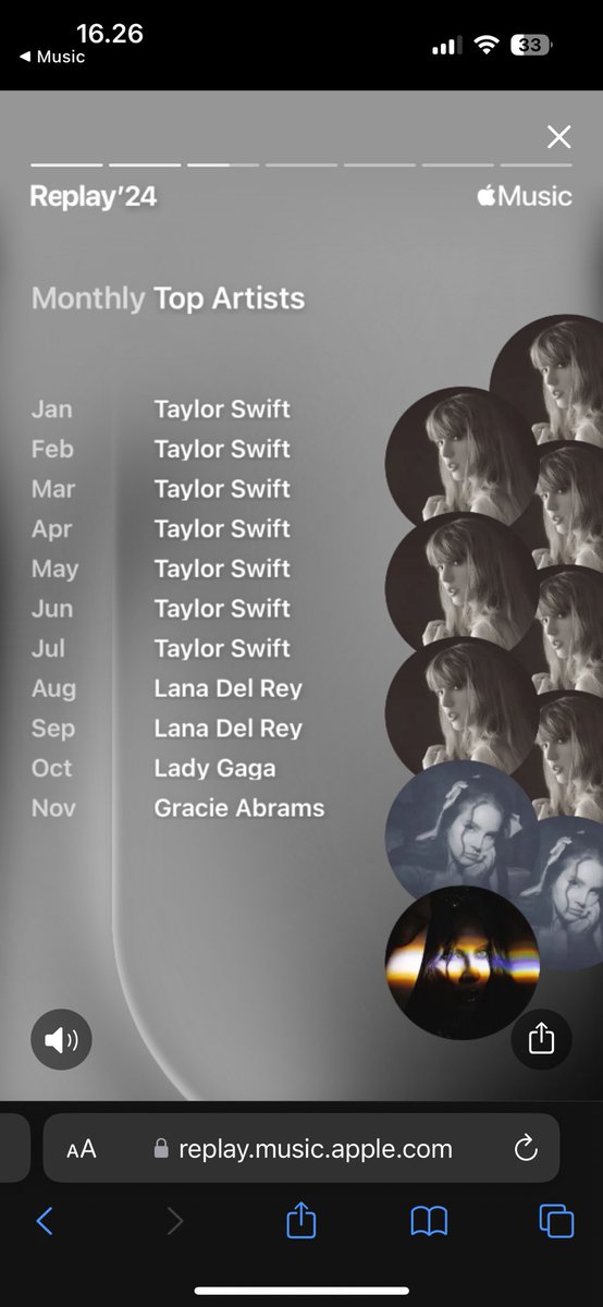 COCO_M1E's tweet photo. My apple music replay is giving... basic bich 😭

#Wrapped2024 
#AppleMusicReplay 
#AppleMusicReplay2024 https://t.co/YYN4kH1bY5