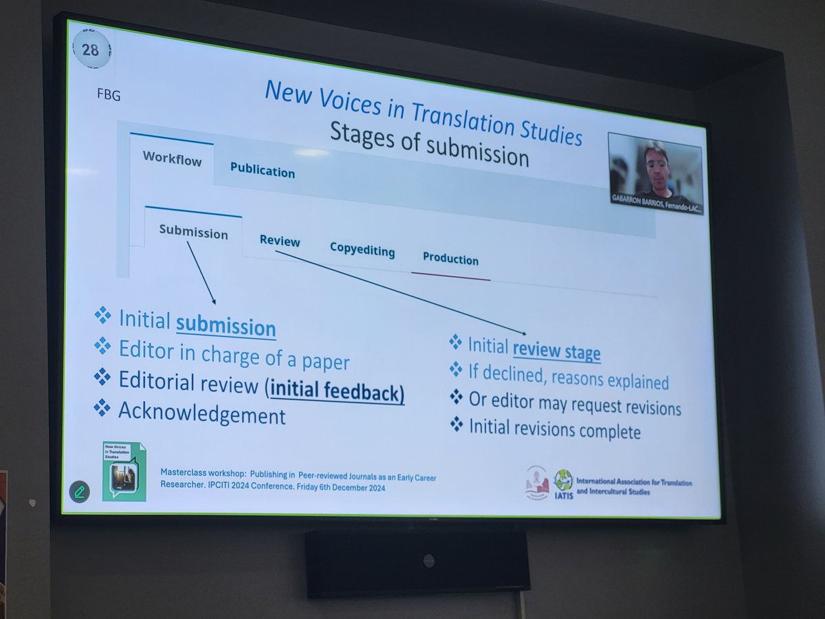 Many thanks to Ruth Abou Rached, <a href="/Ye_Tian_1223/">Dr TIAN Ye田野</a>, <a href="/MarijaTodorova/">Marija Todorova</a>, Fernando Gabarron Barrios, Coralia Illiadou, Tin Kei Wong &amp; Lin Zhang for their fantastic talks! More about New Voices in Translation Studies &amp; how the journal supports publications by ECRs: newvoices.arts.chula.ac.th/index.php/en