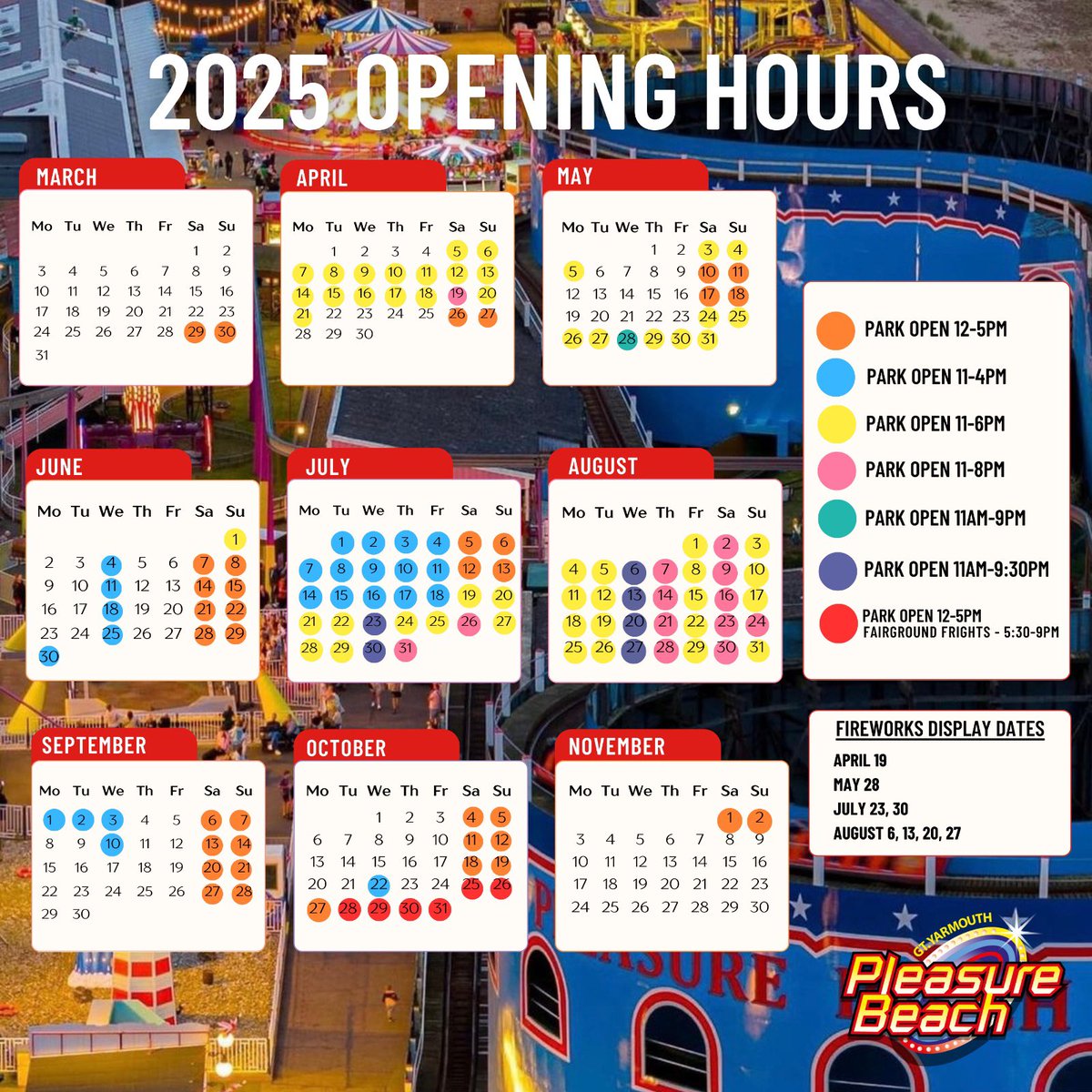 Great Yarmouth Pleasure Beach tweet media