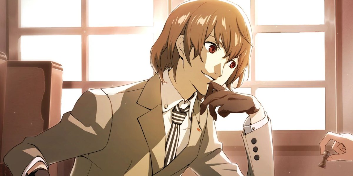 nowviis's tweet image. we listen and we don't judge, akechi goro edition