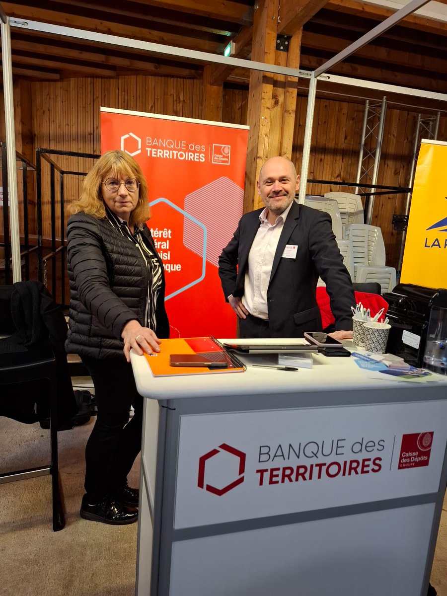 Vous avez un projet pour la transformation #écologique de votre #collterr ? 
#école #eau #mobilité  des infrastructures indispensables qui représentent des besoins de financements importants.
Venez rencontrez nos équipes au Carrefour des collectivités territoriales de la #Nièvre