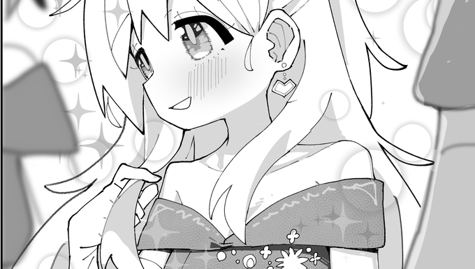 ドレスまひろちゃん描かざるを得ない 