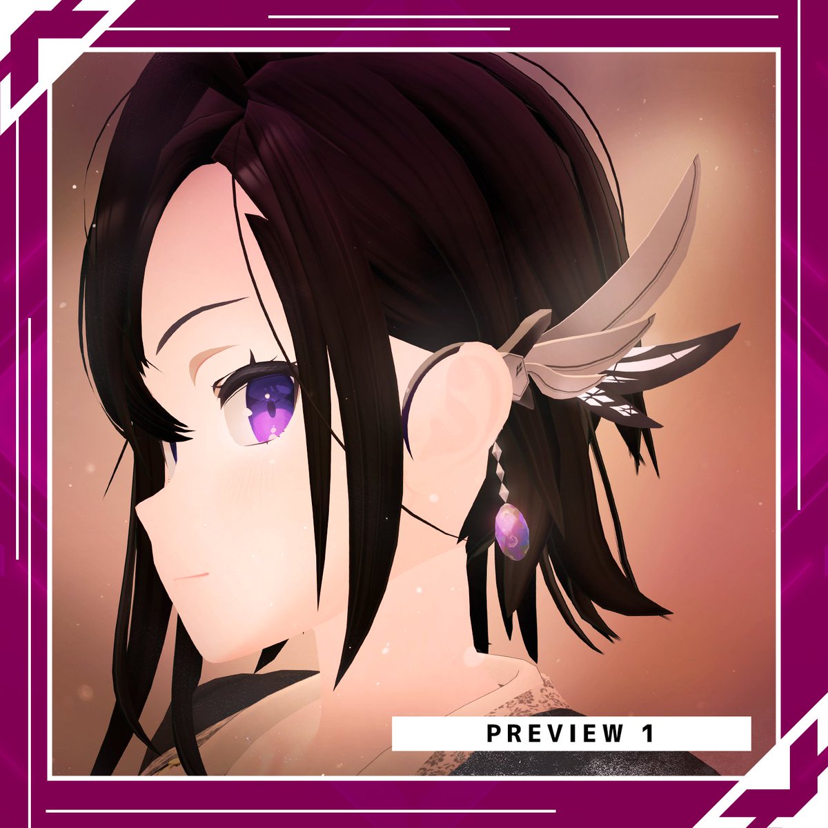 MariageWorkshop's tweet photo. 【新作予告】
明日のVket開始と同時に、VRChat用アクセサリー「LHIA:C WING（リーア シーウイング）」を販売開始します！

・5種カラーのイヤーフック
・翼が自然に揺れ動く
・模様が動くアニメーション付き

価格は『300円』です。

BOOTHはこちら🔽
https://t.co/MYbx4osmY3

#MariageWorkshop https://t.co/JzTloI0gr3