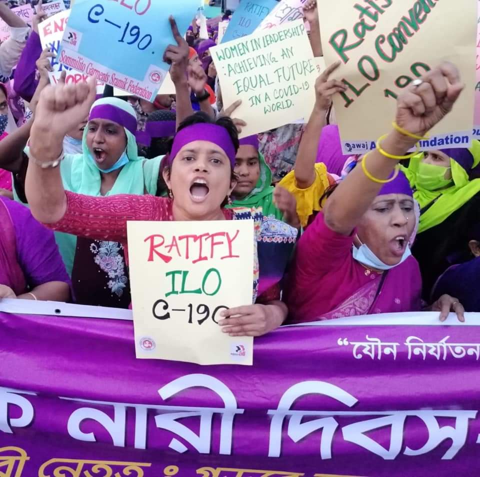 🌍 ILO Convention 190 is the first international treaty recognising everyone's right to a world of work free from violence and harassment.

💪 Discover how women workers are using #C190 to combat gender-based violence, transforming lives and communities: pulse.ly/coep4ibdq4