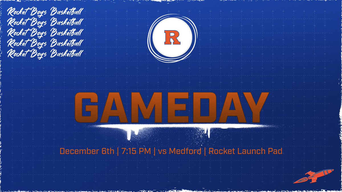 🚨Home Opener 🚨

Tonight at 7:15 the Rockets take on the Medford Tigers at the Rocket Launch Pad! Hope to see you there. Go Rockets!