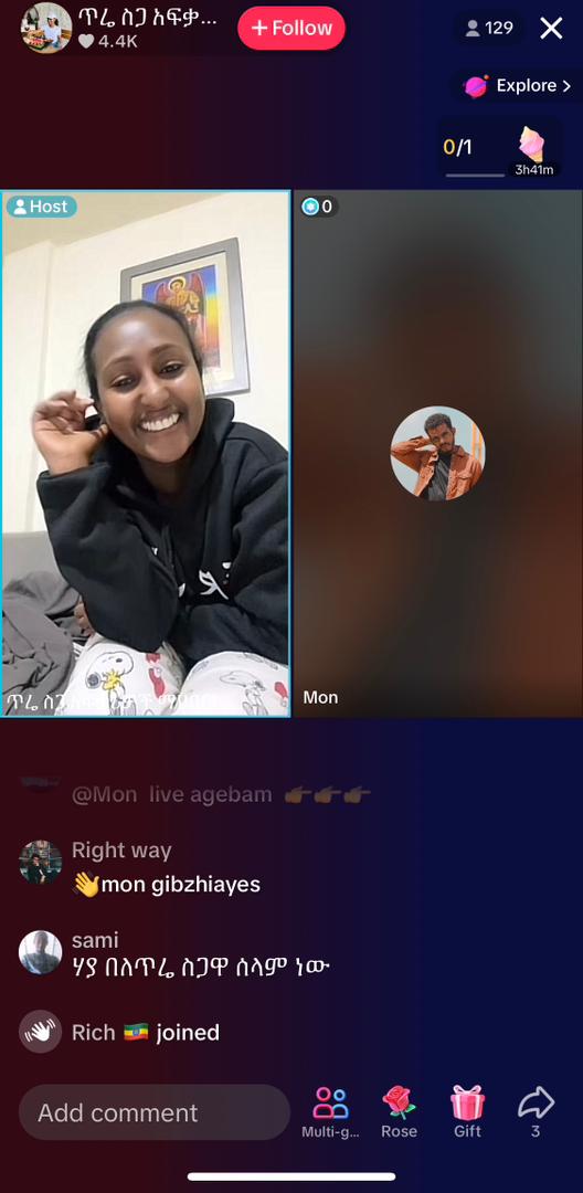 LiamRobel's tweet photo. @TayeNani ከ'Mon' ጋር በመነጋገሬ ያለ ጥሬ ስጋ ፈገግ ማለት ጀምሬአለሁ።ናኒ🤗 https://t.co/VxezC6J0aW