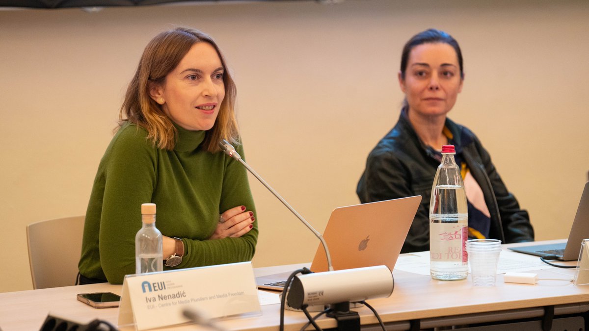 Max Weber Programme (@eui_mwprogramme) on Twitter photo 🤝 How can academics and media work hand-in-hand to promote research effectively?
Today, Journalist in Residence Elinda Labropoulou delivered a workshop on academic #storytelling moderated by Research Fellow <a href="/IvaLitre/">Iva Nenadic</a> <a href="/EUI_CMPF/">Centre for Media Pluralism and Media Freedom</a> 🤝 How can academics and media work hand-in-hand to promote research effectively?
Today, Journalist in Residence Elinda Labropoulou delivered a workshop on academic #storytelling moderated by Research Fellow <a href="/IvaLitre/">Iva Nenadic</a> <a href="/EUI_CMPF/">Centre for Media Pluralism and Media Freedom</a>