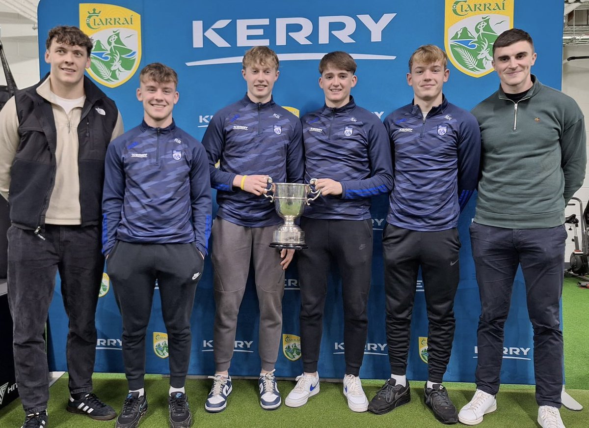 St. Patrick's S.S. (@ststpatricksss) on Twitter photo Congratulations to 5th year students Ruairi Brosnan, Killian Dennehy, Shane Kelliher and Michael Horan who were members of the Kerry Minor Football panel that won the Munster Championship. They received their medals this week from Kerry Seniors David Clifford and Seanie O’ Shea Congratulations to 5th year students Ruairi Brosnan, Killian Dennehy, Shane Kelliher and Michael Horan who were members of the Kerry Minor Football panel that won the Munster Championship. They received their medals this week from Kerry Seniors David Clifford and Seanie O’ Shea