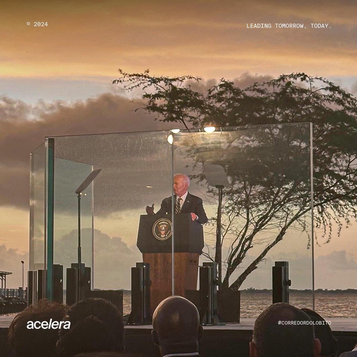 No dia 3 de Dezembro de 2024, a Acelera teve a honra de participar na recepção histórica do presidente Joe Biden em Angola, um momento que reforça  a cooperação entre o nosso país e os Estados Unidos da América.

Desde 2016, a Acelera tem tido o privilégio de contar com o apoio