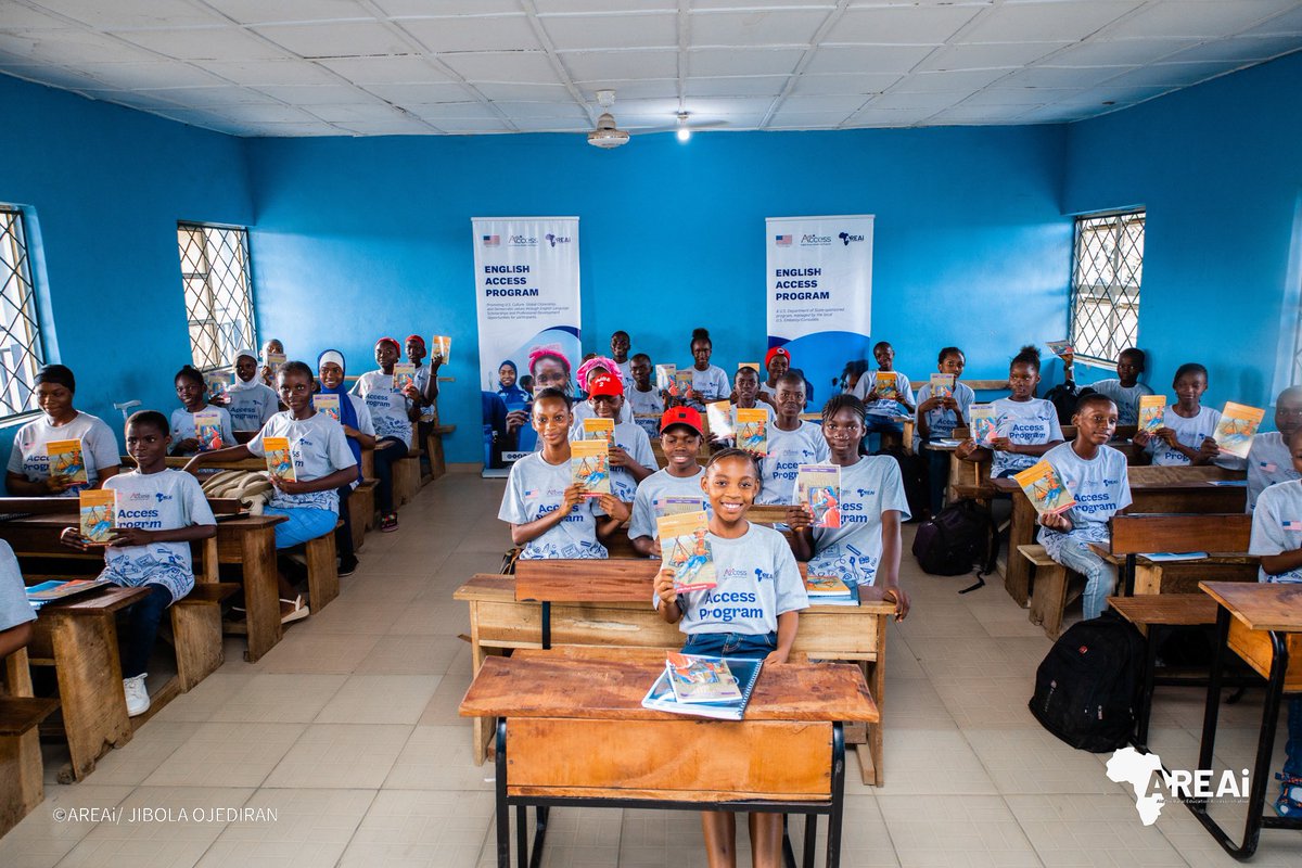 Areai4Africa's tweet photo. Highlights from the launch of AREAi’s English Access Scholarship Program.

#AREAi #AREAi4Africa #OfficialLaunch #LearningWithoutBarriers #StudentInduction #EAP #AccessProgram #EducationForAll https://t.co/S12LP5ttZ2