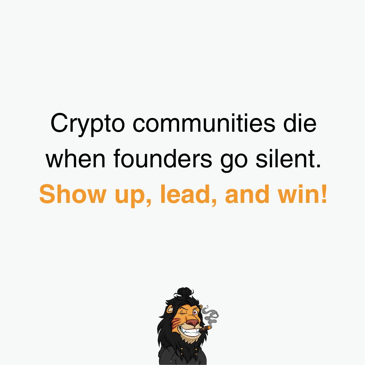 Struggling to keep your community engaged?

Most crypto founders fail at one thing: keeping their community alive.

Engagement dies. Members leave. Momentum stalls.

Here’s how to turn it around: