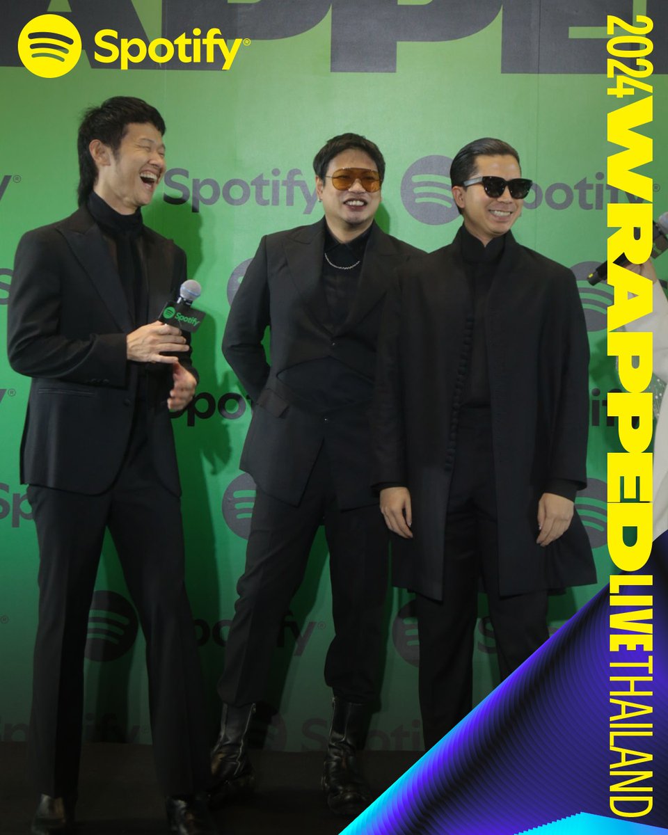 SpotifyTH's tweet image. &quot;ปีหน้าก็จะมีอัลบั้มเต็ม และมีคอนเสิร์ต 20 ปีครับ”;
#SlotMachine #WrappedLiveTH2024 #SpotifyWrappedLiveTH2024
