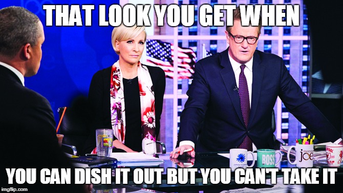 namwella1961's tweet photo. Freedom of speech doesn't mean freedom from consequences.

Joe and Mika are free to make a pilgrimage to Mar-a-Lago to kiss Trump's ass.

Viewers are free to stop watching Morning Joe.
#ProudBlue MSNBC #TrumpIsUnfitForOffice #TheTurdReich #DoNotObeyInAdvance #Resist https://t.co/xgpH9jpt50
