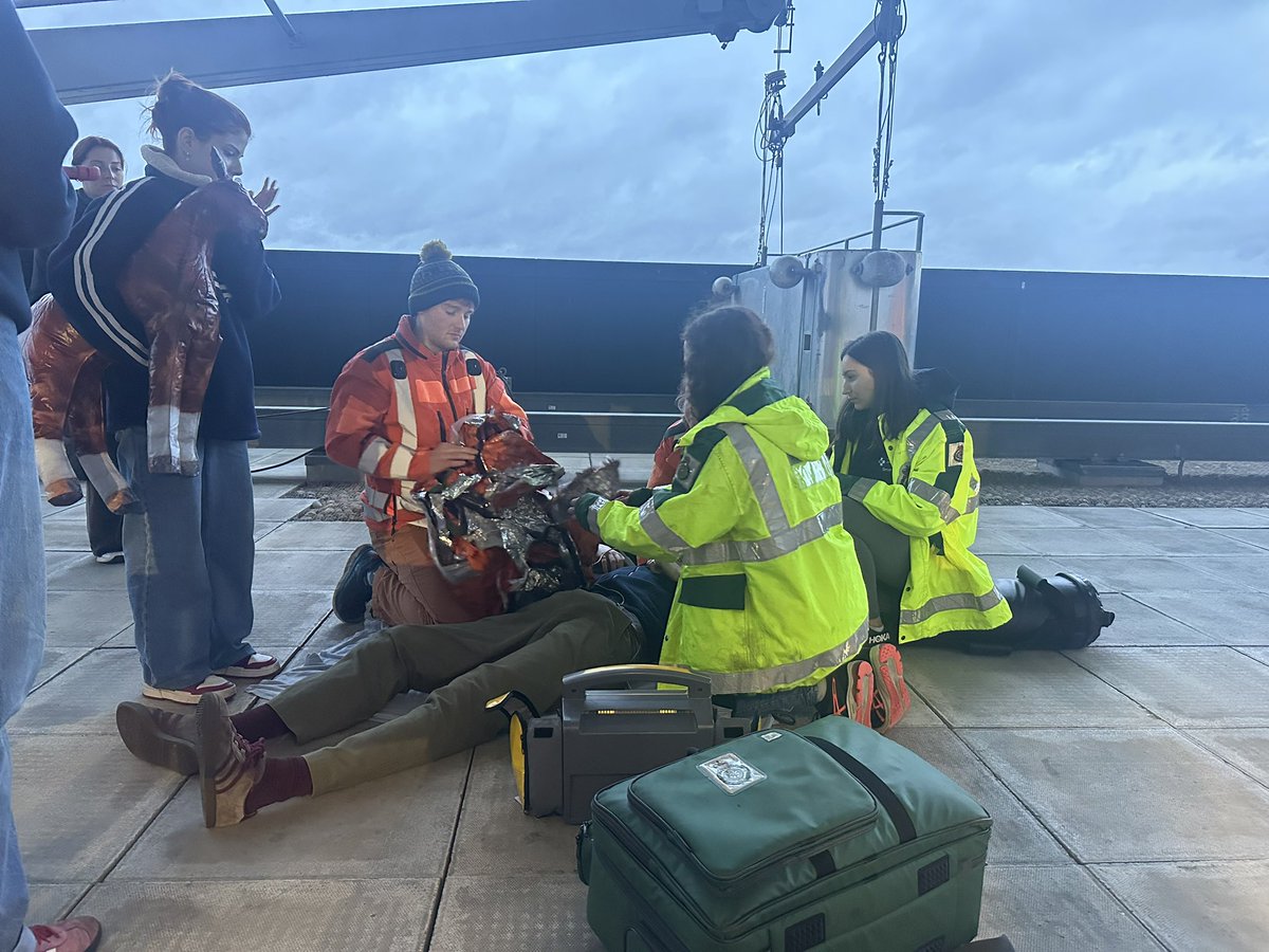 Great clinical skills day with <a href="/PHMBSc/">Barts Prehospital Medicine BSc</a> yesterday. The students were inventive with their scenarios whilst also really thinking about the applied sciences they have been learning.