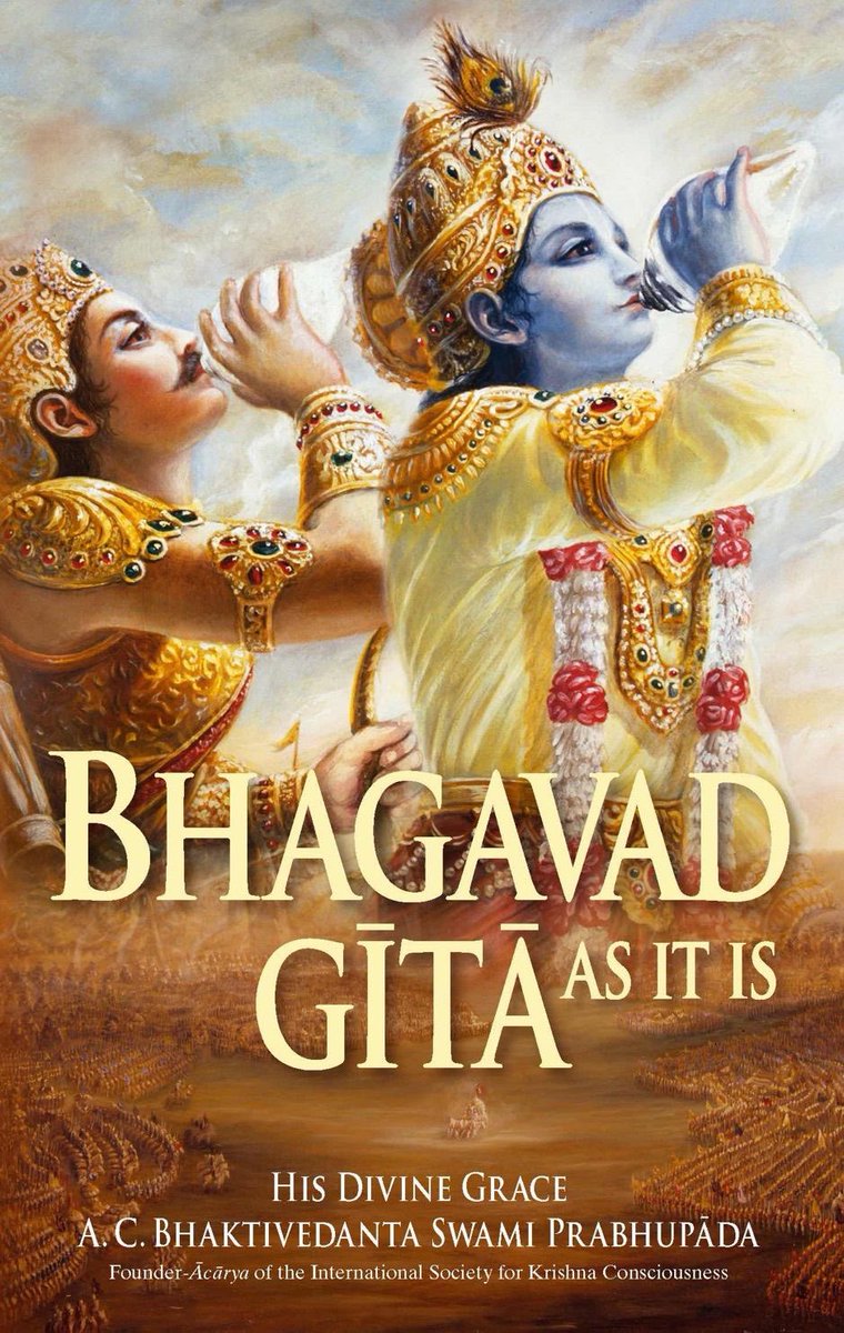 VoicePrabhupada's tweet photo. Looking for purpose in life? The Bhagavad Gita As It Is holds the answers.

FREE access here: https://t.co/m0ogV636ax

For anxiety control chant this for 15 mins for next 14 days:

Hare Krishna Hare Krishna Krishna Krishna Hare Hare
Hare Rama Hare Rama Rama Rama Hare Hare https://t.co/wM0kKbzWrp