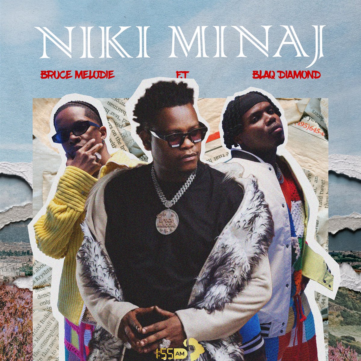 Rwanda’s leading Afropop singer and performer, <a href="/BruceMelodie/">Bruce Melodie</a>   , has today released a new single and music video for “Niki Minaji” featuring South African chart-topping duo <a href="/blaqdiamond150/">U M U T H I 📀</a>  renowned for their “Summer Yomuthi” hit record.