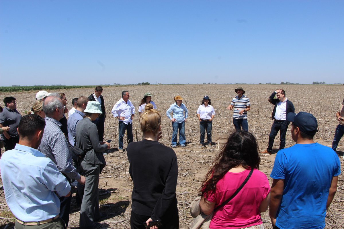IntaManfredi's tweet photo. #VINCULACIÓN | Diálogo 🇦🇷-🇩🇪 sobre Innovaciones Agropecuarias🌱🚜🫛

El Convenio se plasma en un sitio piloto a campo en #INTAManfredi, donde especialistas de @intaargentina y de 🇩🇪 aportan conocimientos para promover enfoques innovadores en este "laboratorio a cielo abierto" https://t.co/HnQo74v9FY