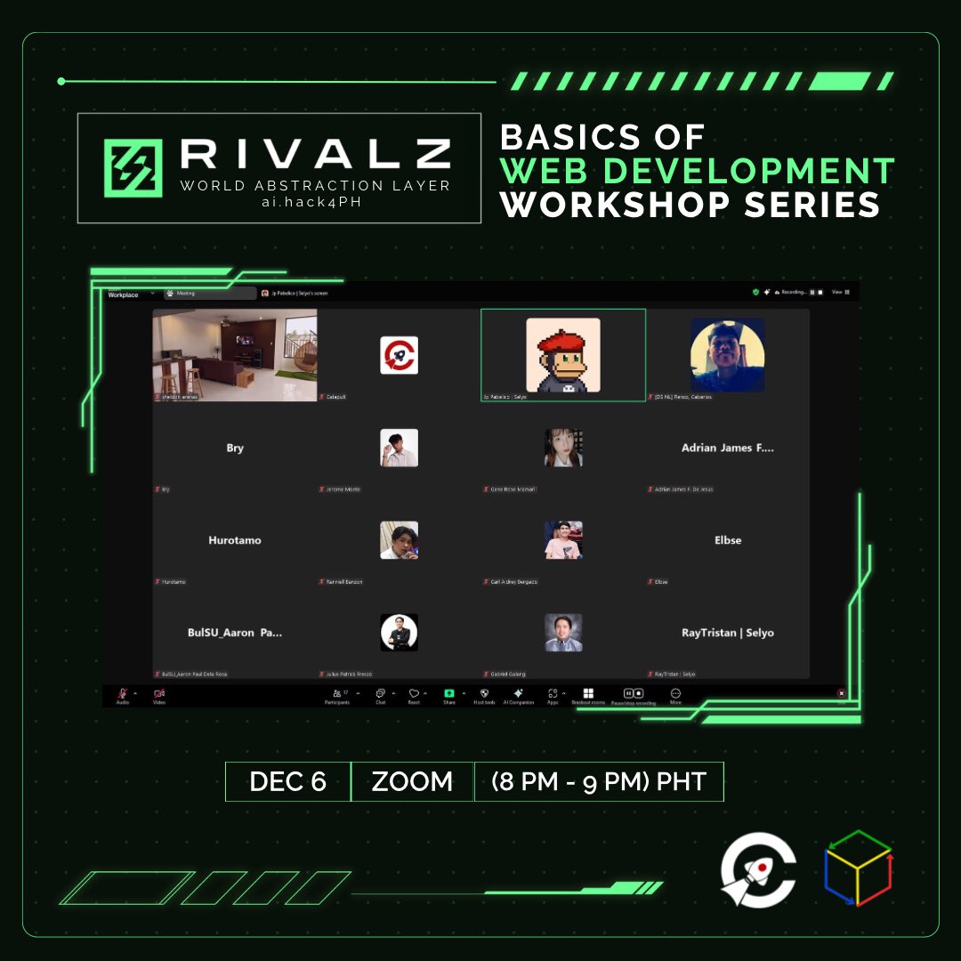 Thanks to everyone who joined us for the Basics of Web Development workshop series! 🎉 It was a productive session filled with foundational knowledge and insights into the world of web development.

We’re also excited to announce that we’ll be having an IRL workshop tomorrow! So