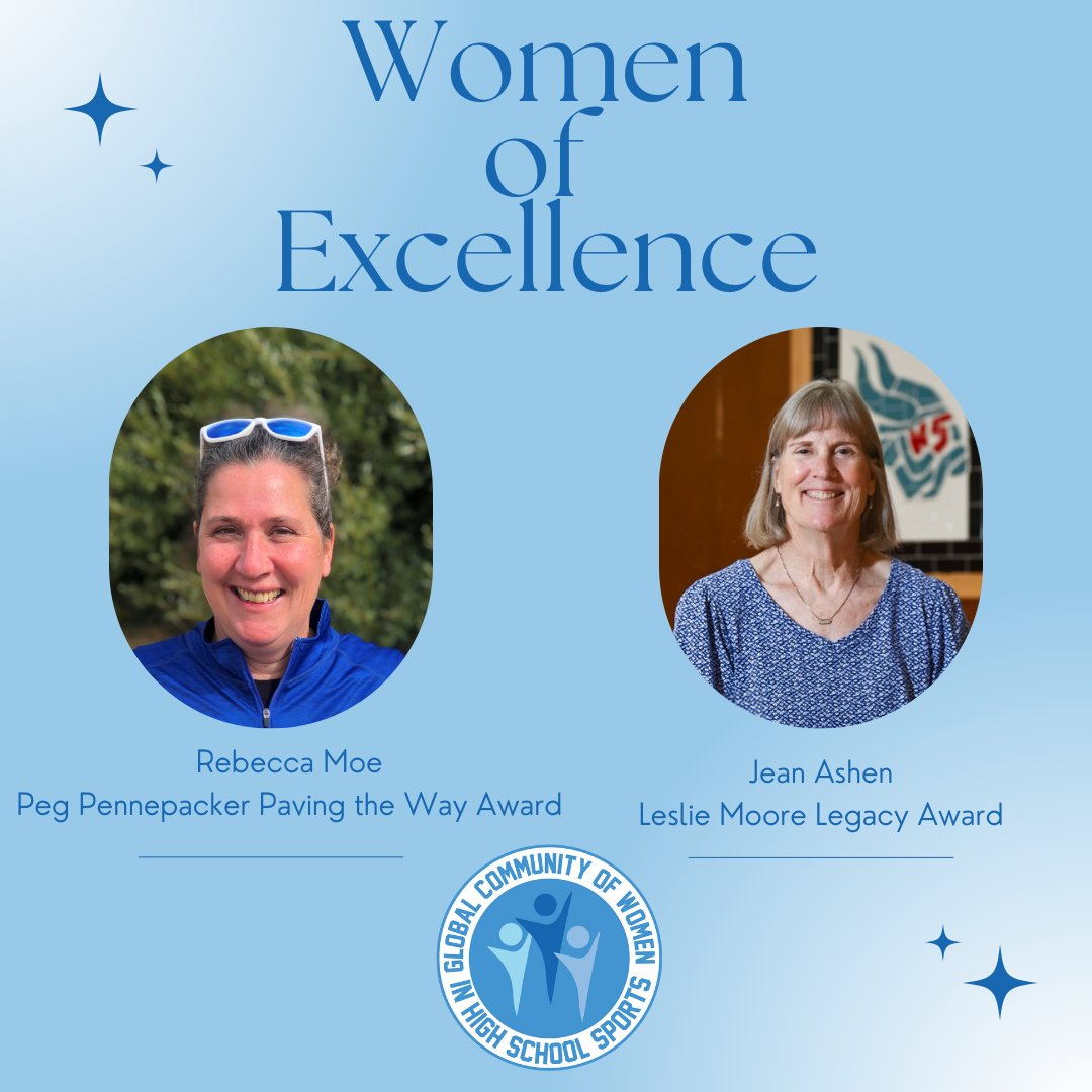 🎉 Excited to announce our 2024 Women of Excellence winners!

🌟 Rebecca Moe: Peg Pennepacker Award
🌟 Jean Ashen: Leslie Moore Award

Join us Dec 16, 6–8 PM (Awards at 7:45 PM) at The Tavern, 922 W 12th St, Austin, TX!

#WomenInSports #GCWHSS #Trailblazers