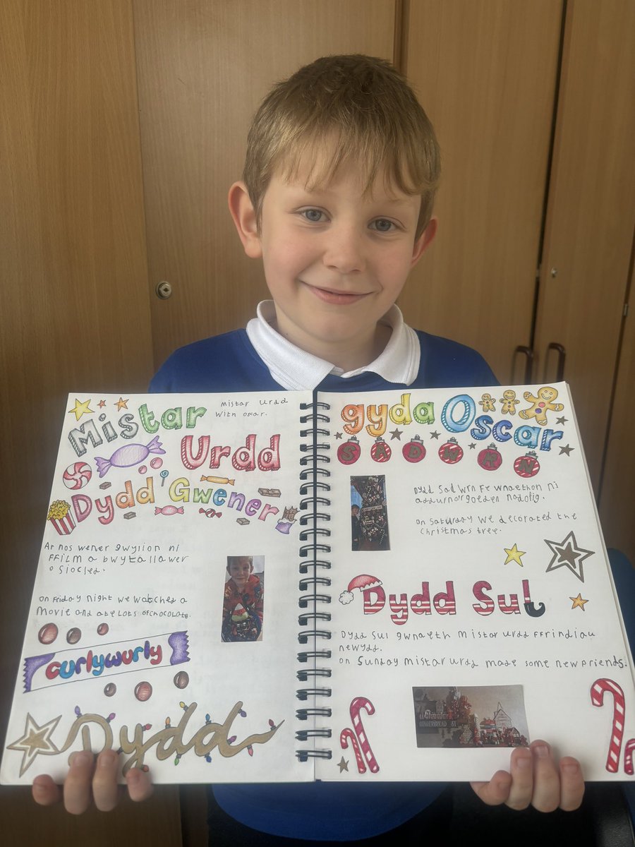 Mistar Urdd had an amser Ffantasteg gyda Oscar! @EAS_Cymraeg <a href="/MaendyPrimary/">Maendy Primary</a>