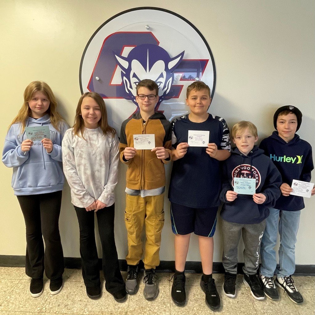 LEADERS &amp; STUDENTS OF THE WEEK: Congratulations to our CFMS Students of the Week (Tanner, Adelyn, Connor, &amp; Bradley) and our CFMS Leadership Award Winner (Brayden) for this past week! Keep up the great work. We are proud of you!