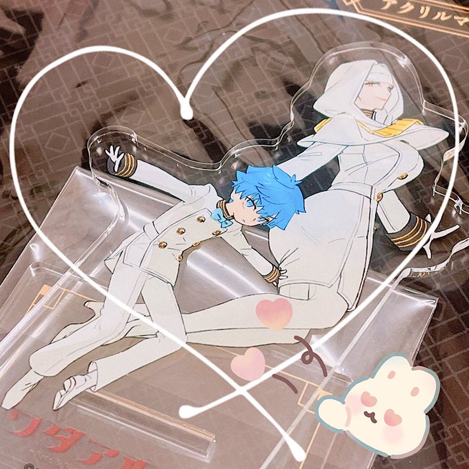 アンデルセンとキアラ様のアクスタ!お迎えできて嬉しい〜!✨✌️🥳✌️✨ 