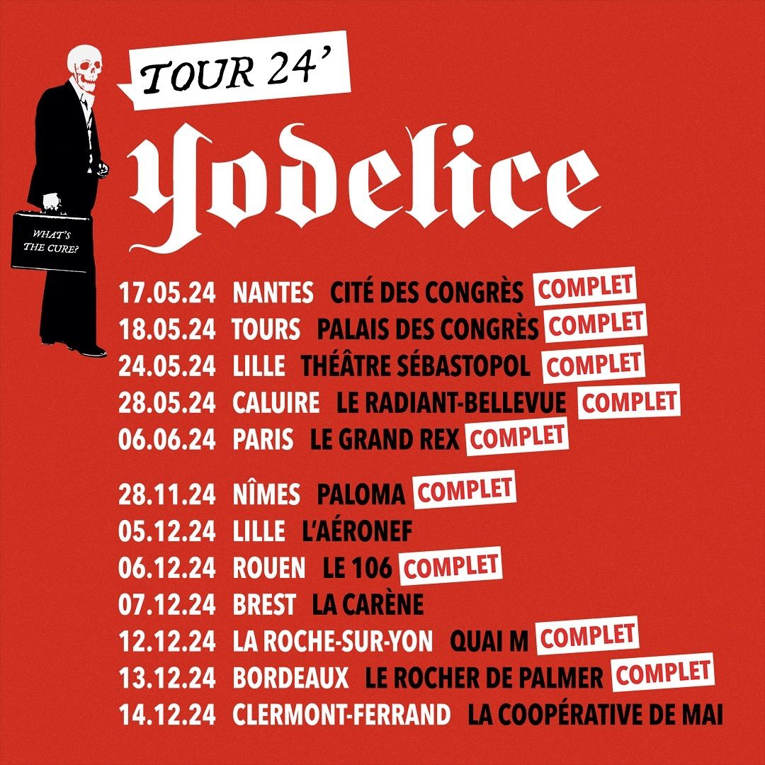 Animal_63's tweet image. “What’s The Cure”, le nouvel album de Yodelice en tournée dans toute la France ! Il reste encore quelques billets !
concert-auguri.fr/fr/yodelice