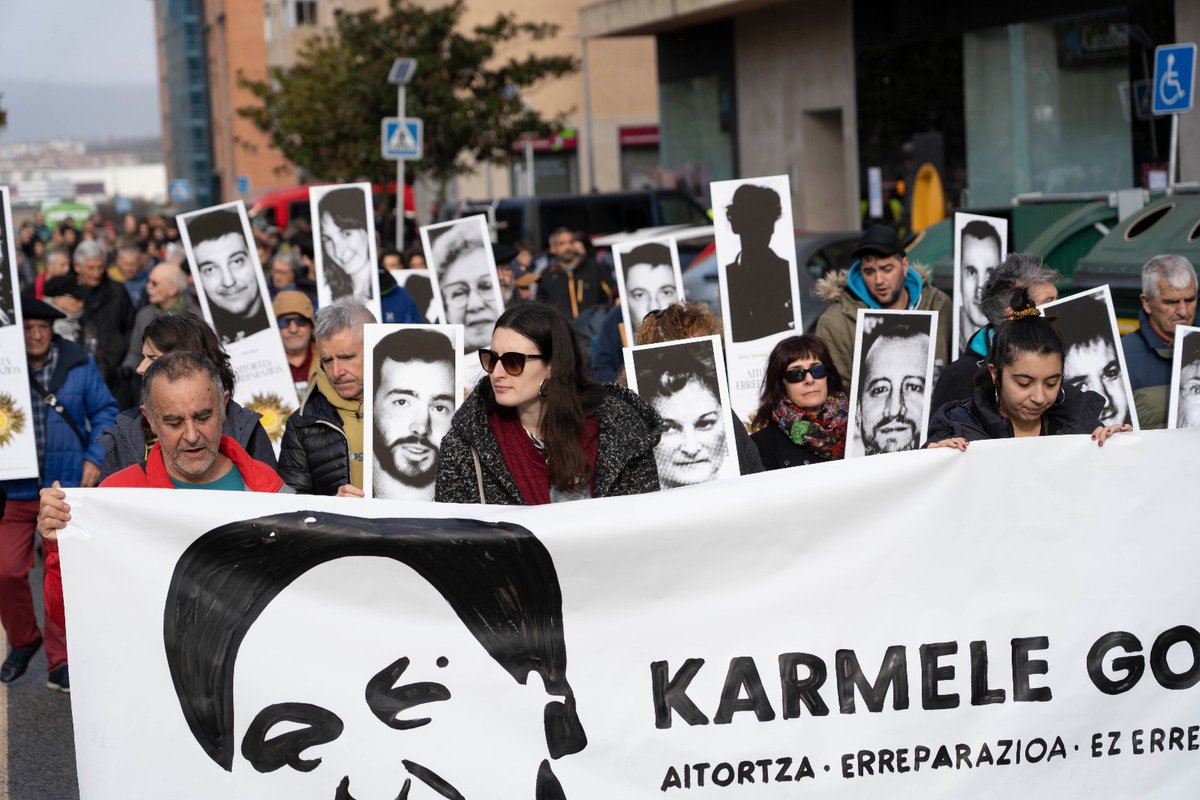 Gaur dispertsioaren biktimak gogoratu ditugu, bereziki Karmele Solaguren, Barañaingo bizilaguna, bere heriotzaren 20. urteurrenean.
Dispertsioaren biktimek ere aitortza eta memoria behar eta merezi dute.