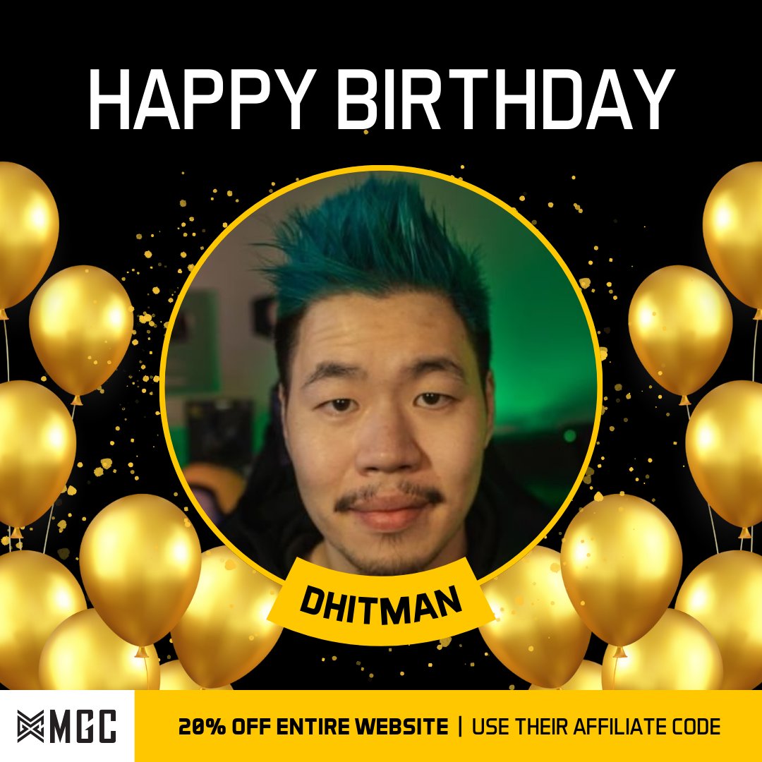 Happy Birthday <a href="/dHitman137/">dHitman</a> 🎉🕹

Warmest wishes to dHitman on this special day! To celebrate, enjoy an exclusive 20% OFF on our entire website using their affiliate code. Have an awesome birthday!

#mobile #gaming #codm #mgc #mgcmobile #gamer #clawsocks #pubg #pubgmobile