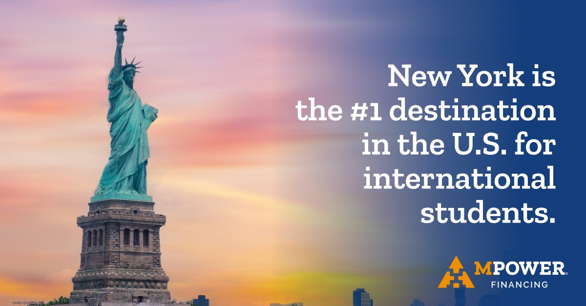MPOWERfinancing's tweet image. CURRENT TRENDS: 
NYC, LA and D.C. are the top three destinations in the U.S. for international students in 2024. These cities offer thriving student communities, support services, and exciting opportunities. 

#StudyintheUS #MPOWERFinancing