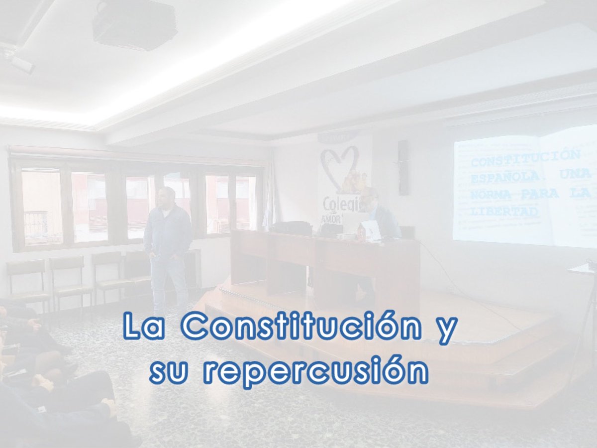 amordediossala's tweet photo. 📍Los alumnos de 3º y 4º de ESO han escuchado una charla de D. José Lozano Díaz 👨‍⚖️, Juez del Juzgado de 1ª Instancia, sala de lo Civil.

📢Se profundizó en el contenido de la Constituyente 📜, fomentando el interés y su conocimiento como garantía de derechos y libertades. https://t.co/5rxYbl2QZb