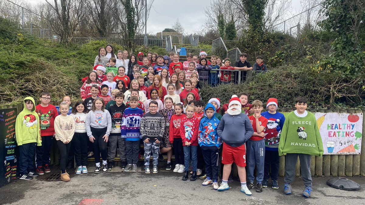 Pembroke Dock Year 5 (@yr5pdcs) on Twitter photo And thatโs a wrap for our 1st week of #Attendanceadvent <a href="/PDCSPrimary/">PDCSPrimary</a> Today was day 5 & it was wear your Christmas ๐
jumper day! What a fab turnout with some festive โjollyโ jumpers! ๐ And thatโs a wrap for our 1st week of #Attendanceadvent <a href="/PDCSPrimary/">PDCSPrimary</a> Today was day 5 & it was wear your Christmas ๐
jumper day! What a fab turnout with some festive โjollyโ jumpers! ๐