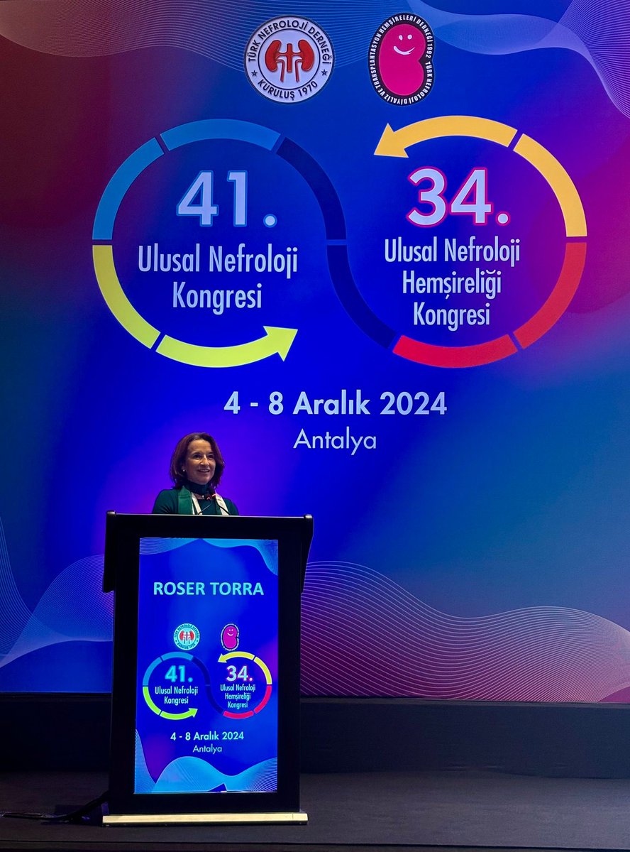 Really honored to be at the <a href="/TurkNefro/">TürkNefrolojiDerneği</a> . <a href="/ERAkidney/">ERA - European Renal Association</a> is extremely grateful to <a href="/TurkNefro/">TürkNefrolojiDerneği</a> with so many members involved in <a href="/ERAkidney/">ERA - European Renal Association</a> bodies, including council! (<a href="/Marici18/">Marici</a> <a href="/sirensezer/">Siren Sezer</a>) 
Remember! <a href="/ERAkidney/">ERA - European Renal Association</a> is going to Istanbul in September 2025 ERA EDUCATION MEETING. We ❤️ you 🇹🇷