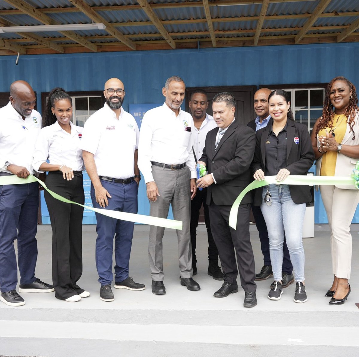 Yesterday, Recycling Partners of Jamaica opened its newest depot at Kingsland, Manchester. We continue to build out the infrastructure to make it easy and convenient for everyone to join in the movement to separate and recycle plastic bottles.