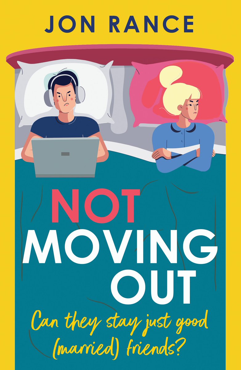 Freya and Joe's marriage is over, but their living situation is not. Can they navigate being Spouses Without Benefits ... and might they find out something new about each other? 
Find out in this heartwarming romcom - out May '25 in ebook/paperback!

amazon.co.uk/Not-Moving-Out…