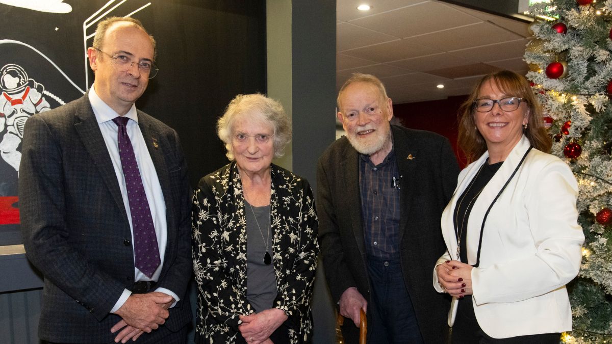 "If I knew where poems came from, I'd go there."  
(Michael Longley)  

Queen’s has long had a special relationship with Michael Longley CBE and Professor Emerita Edna Longley CBE and were delighted to host an event, made possible by good friend of the Longleys, Dr Mark Pigott,