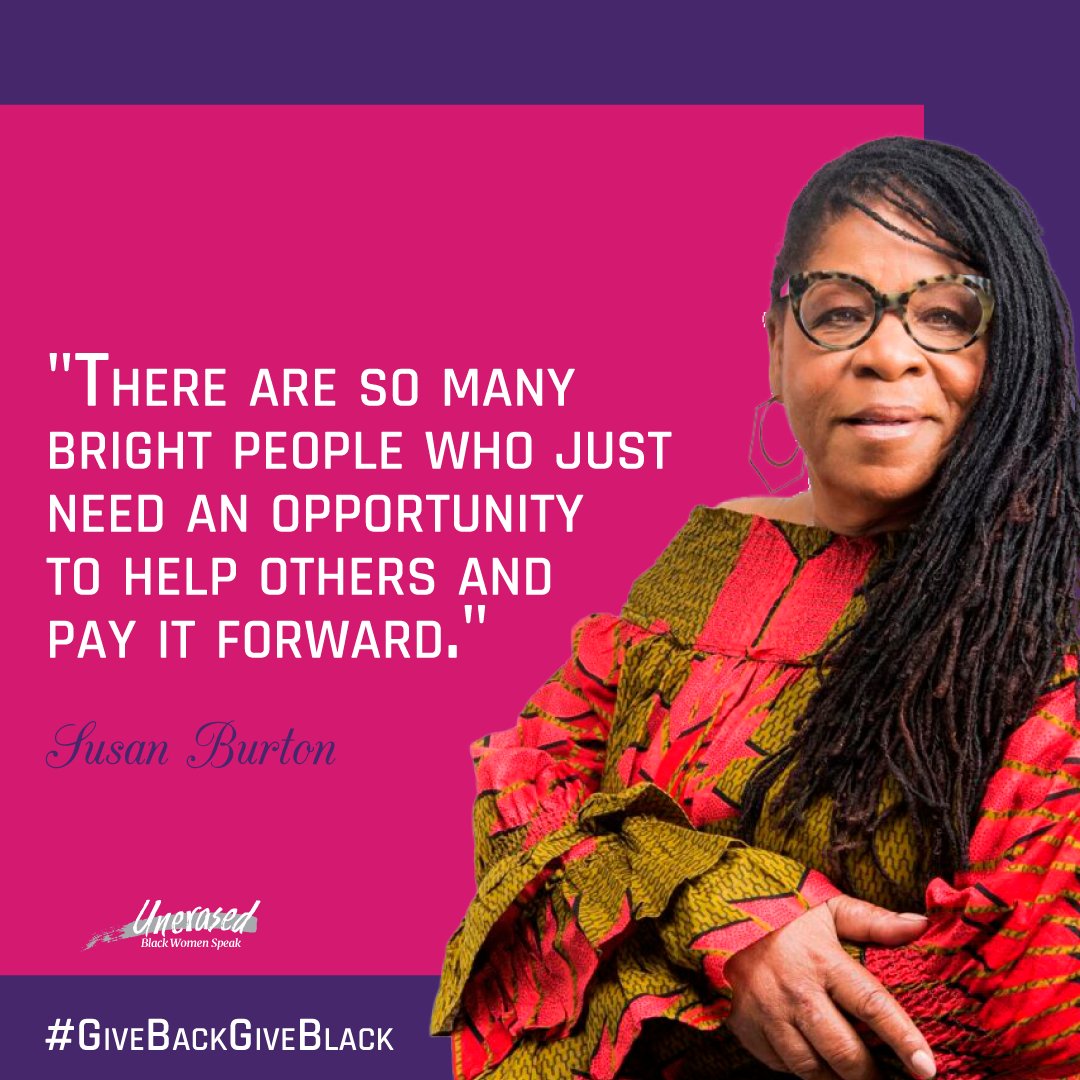 Susan Burton transformed her personal journey into a source of hope for others. After struggling with addiction and incarceration, she founded ANWOL to help formerly incarcerated women re-enter society.

Learn more about our #GiveBackGiveBlack campaign at UnerasedBWS.com.