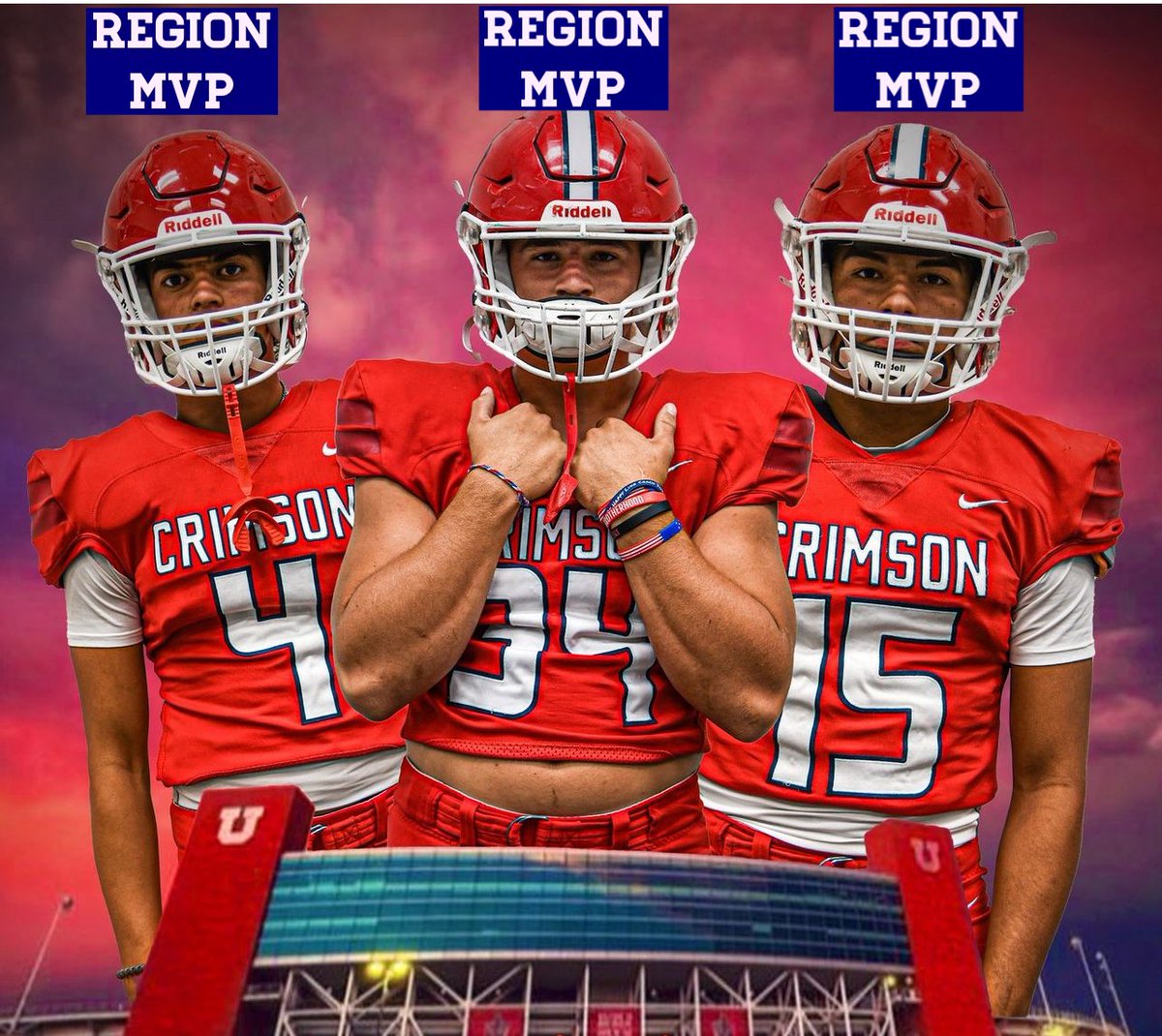 All Region MVPs👏🏽

We are so proud of these young men. Way to represent.

Mckay Wright - all region defensive MVP

Mccord Christiansen- all region overall co-MVP

Malakai Alofipo- all region overall co-MVP

#Brotherhood  #StanGang #redk1ngdom