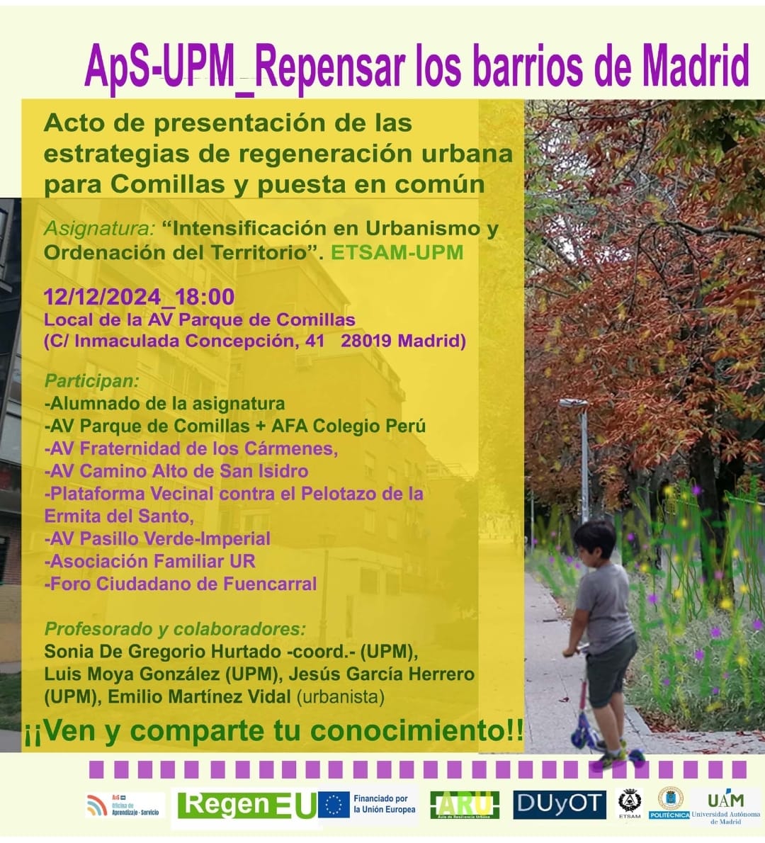 A.V Barrio Comillas (Madrid) (@avcomillas) on Twitter photo Un importante trabajo realizado por l@s alumn@s de <a href="/UPM_Urbanismo/">starwarsboi</a>
sobre #RegeneraciónUrbana en #Comillas. No os perdáis sus presentaciones una oportunidad para conocer nuestros barrios #ApS <a href="/IEducativa_UPM/">Innov. Educativa-UPM</a> @RegenEU @UAM_Madrid0 Un importante trabajo realizado por l@s alumn@s de <a href="/UPM_Urbanismo/">starwarsboi</a>
sobre #RegeneraciónUrbana en #Comillas. No os perdáis sus presentaciones una oportunidad para conocer nuestros barrios #ApS <a href="/IEducativa_UPM/">Innov. Educativa-UPM</a> @RegenEU @UAM_Madrid0