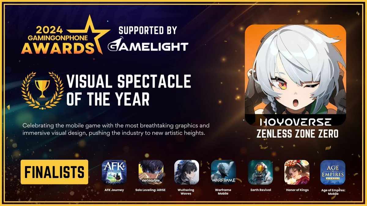 GamingonPhone Awards 2024 - Visual Spectacle Of The Year