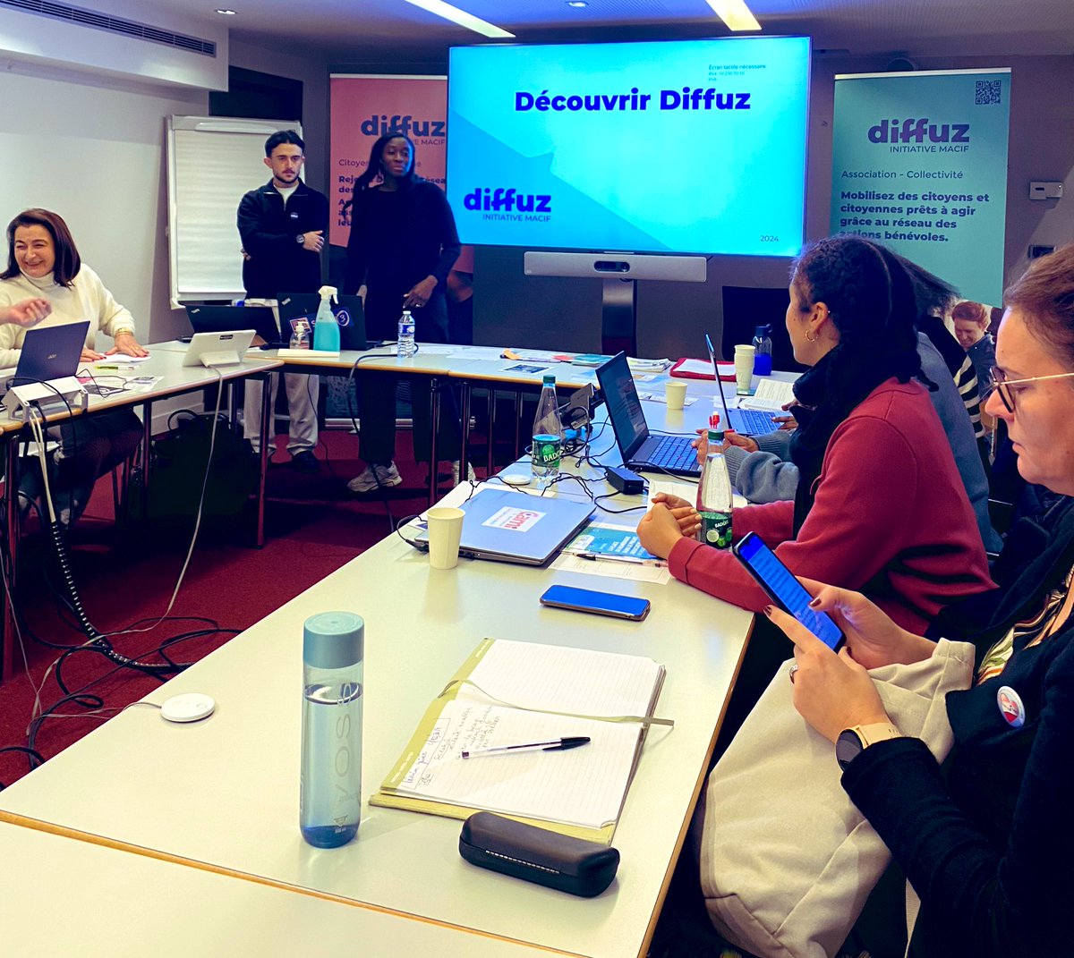 🖥️🚀Ateliers Diffuz x Solidatech : c’est parti pour booster les #associations et leur donner les clefs d’une mission #bénévole réussie !