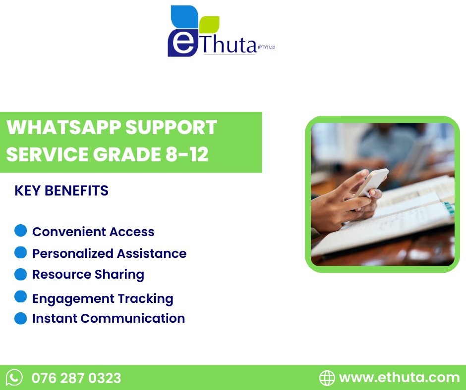 e_thuta's tweet photo. With WhatsApp support, your teen can get quick academic assistance, helping them stay on track and succeed..#tutorial #ethuta #tutor #tutoring #whatsapp #whatsapplearning https://t.co/2TdKJQ3E3l