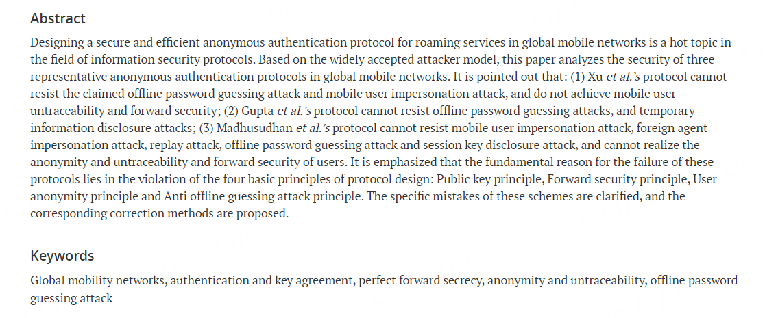 Journal of Surveillance, Security and Safety tweet media