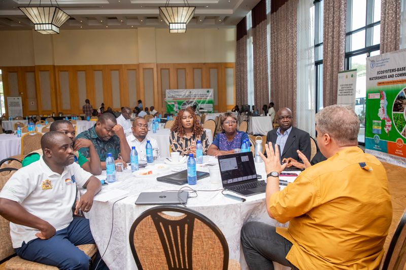FAOMalawi's tweet photo. Day 2 of the #EbAM inception workshop happening in 🇲🇼Malawi involved brainstorming sessions where participants discussed;
1. Governance Structures
2. Monitoring and Evaluation
3. Environmental and Social Safeguards
4. Finance Management https://t.co/q2VVzeNztC
