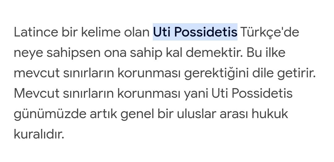 fedashh's tweet photo. Bugün hukuk dersinde profesörden böyle bir ilke öğrendim;
Neye sahipsen, ona sahip kal.
 (Uti possidetis ilkesi) https://t.co/Ad8aNrVTAM