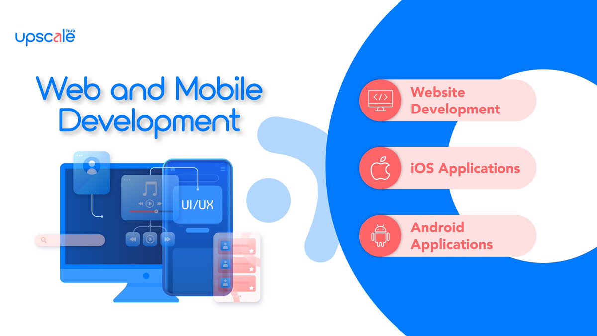upscale_hub's tweet photo. We create user-friendly web and mobile solutions. Our web development services ensure your online presence resonates with your industry, while our mobile app development leverages cutting-edge frameworks. 👨🏻‍💻📱
 
🔗https://t.co/x3yFevjjrq https://t.co/BYbbEL8JLd