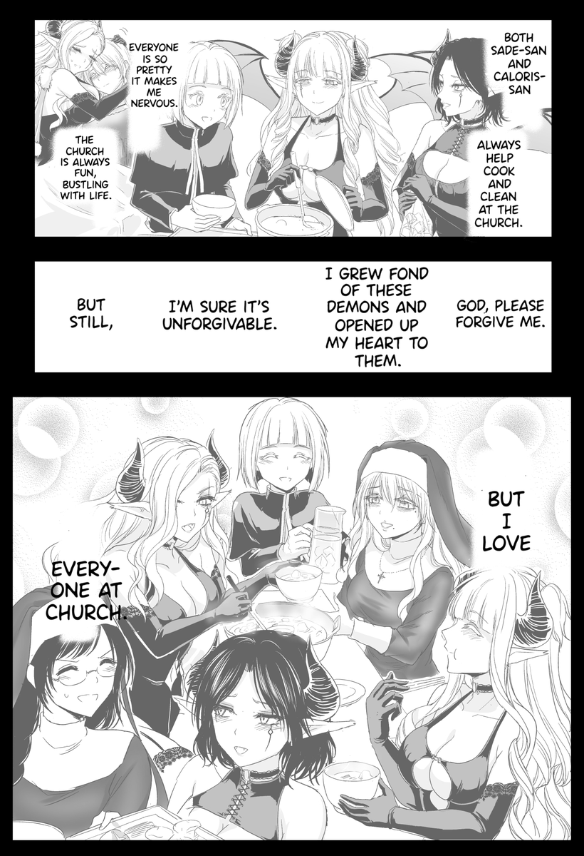 @man_Arihred English version! [A sleeping monk, a devil and the Sister with Strength] (1/2) 