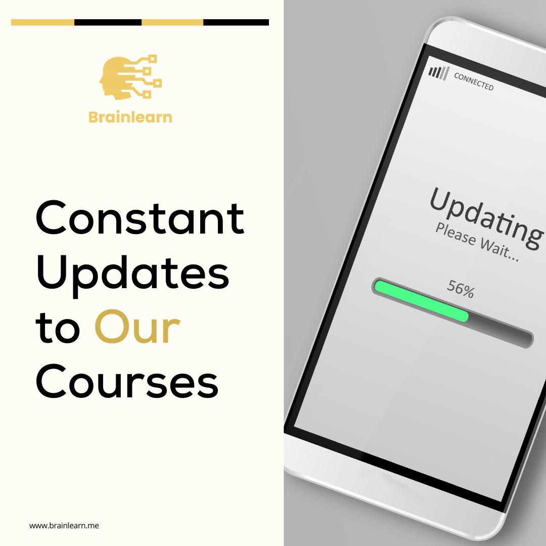 brainlearn_it's tweet image. 🔄 We ensure our courses are always up-to-date with the latest trends and technologies.

🚀 Stay ahead and relevant in the job market.

#UpdatedEducation #TechTrends #BrainLearn